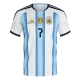 Billige Fotballdrakt Argentina Rodrigo De Paul #7 Replika Hjemmedrakt VM 2026 Kortermet